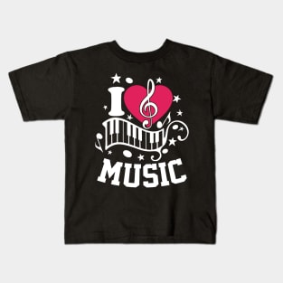 Love Music Kids T-Shirt